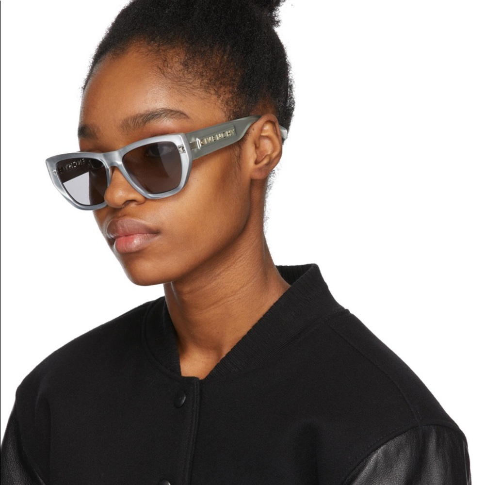 NEW GIVENCHY GV7202/S 086 HAVANA BLUE SUNGLASSES GIVENCHY GV 7202/S - Picture 5 of 14